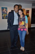 nandita and sanjeeb chaudhuri at Tao Art Gallery group show in Tao Art Gallery, Worli, Mumbai on 25th June 2012 (1).JPG